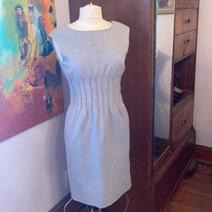 Grey Accordian-Waist Marvin Richards Dress Size 4
